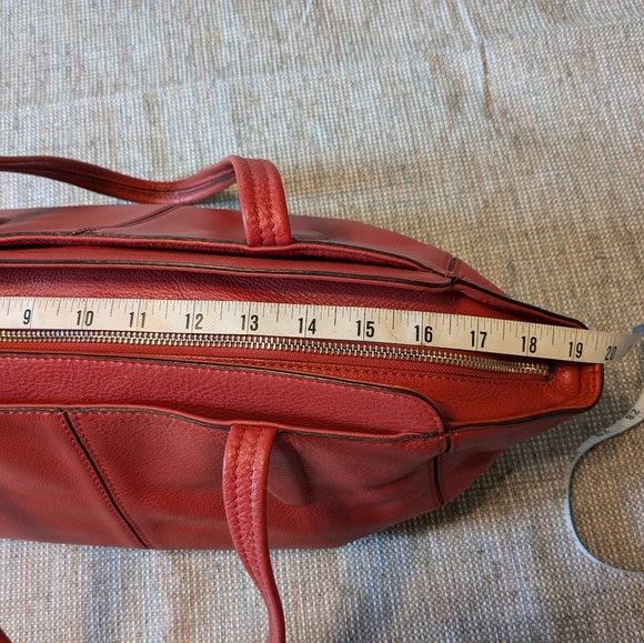 Tumi Leather Tote Shoulder Bag Like with Dust Bag - Picture 5 of 16